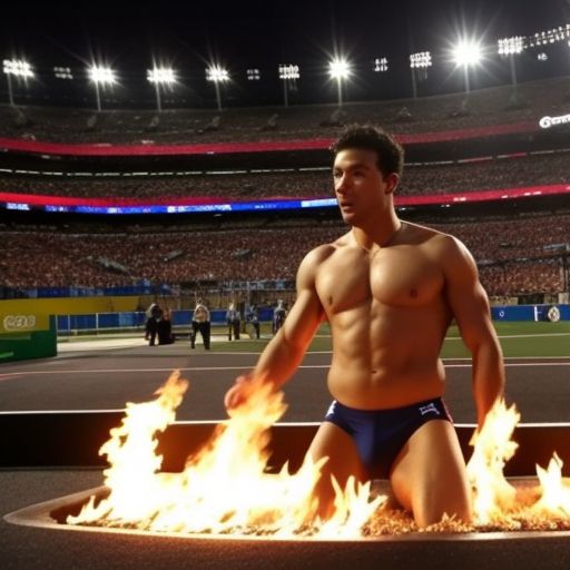 奥林匹克：运动员对历史上的圣火传递的反应