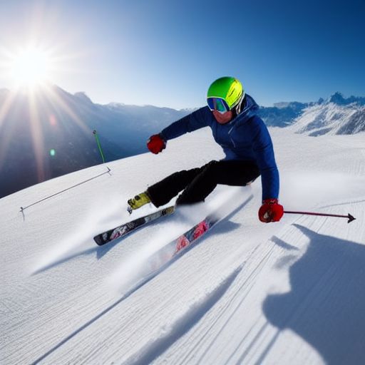 自由式滑雪大师赛：高空旋转的极限挑战