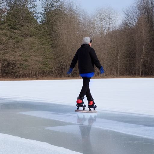 休闲滑冰：冰上漫步，畅享时光