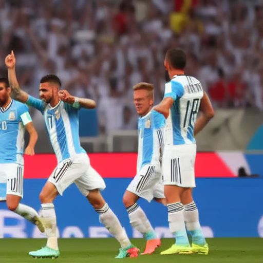 世界杯预选赛：阿根廷队战胜德国队晋级