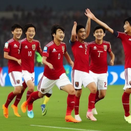 足球世界亚洲杯：日本战胜卡塔尔夺冠