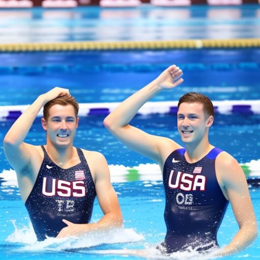 游泳赛事：美国队双雄横扫游泳世锦赛金牌