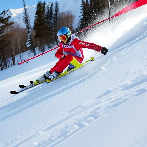 激情四溢：滑雪运动的速度与冒险